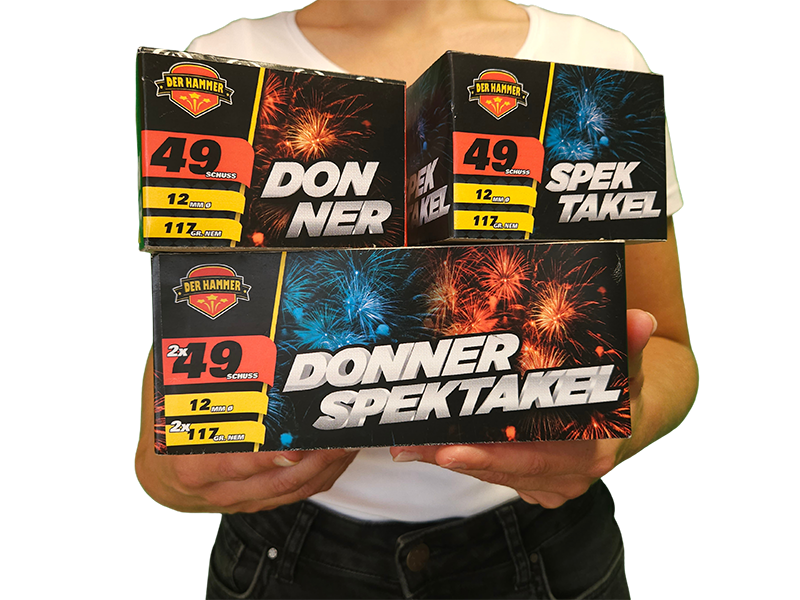 donner spektakel - voorzijde los